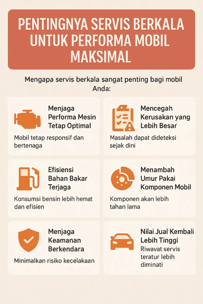 pentingnya servis berkala mobil