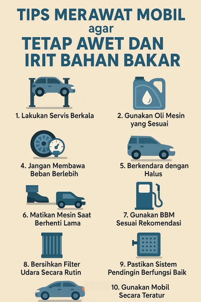 tips merawat mobil