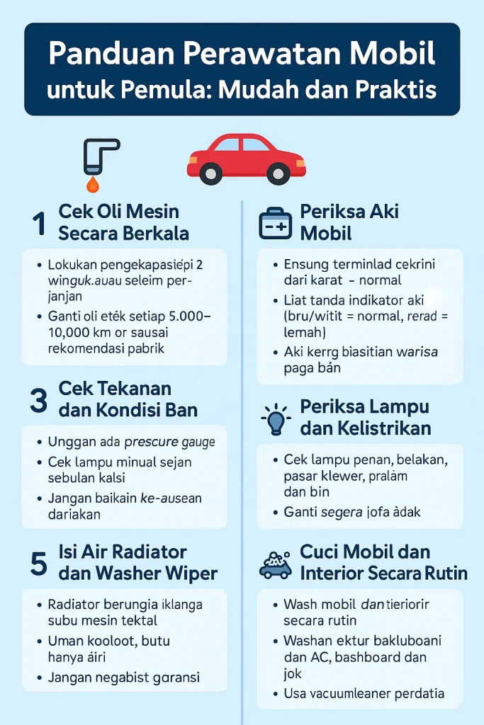 perawatan mobil untuk pemula
